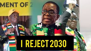 BREAKING ED Mnangagwa rejects ZANU PF bid for 2030 [upl. by Medovich]