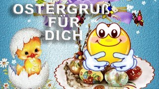 OSTERGRUß für dich  LUSTIGES OSTERN VIDEO für WhatsApp zum verschicken [upl. by Tayyebeb]