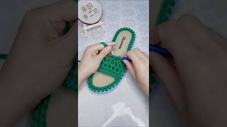 Slippers shoes for women homemade product 🪡☺️slippers shoes handmade [upl. by Yolanthe]