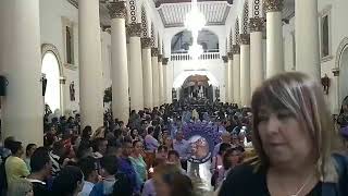 Ingreso al templo procesión del santo Parroquia Nuestra Señora Del Rosario De Itagui [upl. by Essej371]