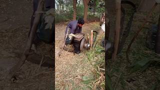 How to dierct Diesel engine start with experimen experiment shorts viral video [upl. by Lomaj]