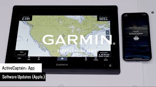 Garmin Support  Software Updates via ActiveCaptain™ Apple® [upl. by Hairakcaz]