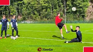 Goalkeeper Training ● 1v1 © 4GK [upl. by Peregrine]