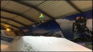 Freeski 360 jump mute grab [upl. by Hamel]