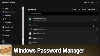 Windows Password Manager  Up Your Security [upl. by Akinajnat]