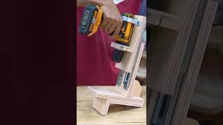 Amazing DIY Drill Vise for woodworking Tools and Tips shorts woodworking trending [upl. by Adlih]