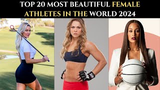 Top 20 Most Beautiful and Hottest Female Athletes In The World 2024  Pablepic femaleathletes [upl. by Dera602]