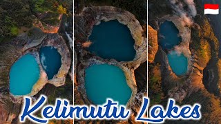 Kelimutu Lake  The Magical Lakes Of Mount Kelimutu Indonesia [upl. by Kelda566]