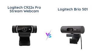 🔎 Logitech C922x Pro Stream Webcam vs Logitech Brio 501 Full HD Webcam [upl. by Nap]