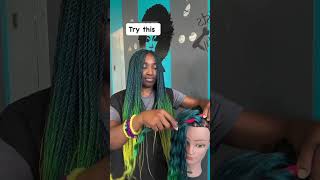 How to do crochet braids [upl. by Boff]