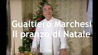 GUALTIERO MARCHESI IL PRANZO DI NATALE [upl. by Atinahs]