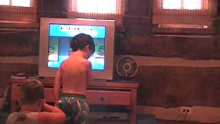 Kid has hissy fit with baby over video game [upl. by Sarita]