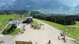 Bikepark Brandnertal  Vorarlberg von Oben [upl. by Anauqaj]