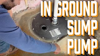 How To Install A Basement Sump Pump Basin [upl. by Natsirt421]