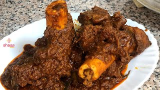 Pothum Kaal Recipe  Pothum Kaal  Wayanad Pothum Kaal  Beef Leg  Bone Marrow Recipe  SHASS 103 [upl. by Letnuhs]