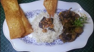 Special Aloo Baingan aur Chawal Recipe by hamida dehlvi [upl. by Watts]