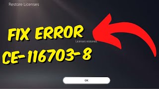 How To Fix PS5 Error CE1167038  Database Is Corrupted [upl. by Eila588]