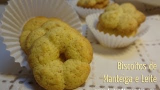 Biscoitos de Manteiga e Leite â€¢ DispaÌraBiscoitos â€¢ wwwluisaalexandracom [upl. by Yerdna]