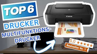 Die besten DRUCKER 2024  Top 6 Multifunktionsdrucker Vergleich [upl. by Tare380]