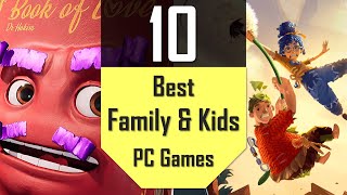 TOP10 Kids Games  Best FamilyFriendly Games on PC [upl. by Arihat]