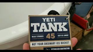 Costco Yeti Tank 45 Ice Bucket 89 [upl. by Vezza]