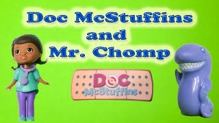 Doc McStuffins and Mr Chomp YouTube Toy Review [upl. by Ahsenra]