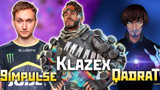 5 СЕЗОН с NaVi 9impulse и Подписчиком Klazex  КАУСТИК Силен  qadRaT Apex Legends СТРИМ [upl. by Robertson]