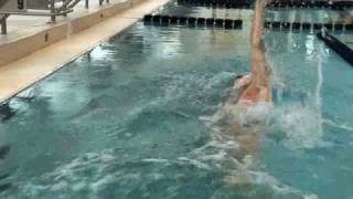 Lenny Krayzelburg  Body Position Backstroke [upl. by Rehtaef]