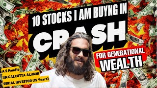 10 Stocks to buy NOW in CRASH 📉Stocks for Long term  DISCOUNTED Level [upl. by Nylecaj]