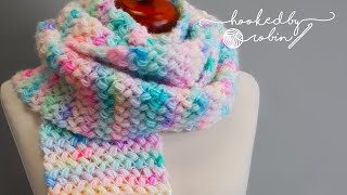 QUICK amp EASY Dreamy Crochet Scarf 🧣🤩 [upl. by Sowell111]