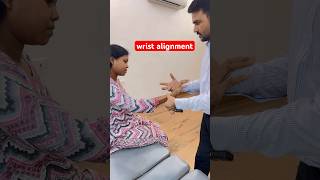 Wrist alignment  wrist pain treatment trend feed ytshorts [upl. by Akino626]