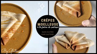 CRÊPES MOELLEUSES sans gluten sans lactose  à la farine de sarrasin  Gluténonfr [upl. by Belac]