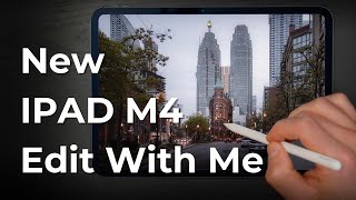 M4 IPad Pro Photographer FIRST Impressions  Live Photo Editing [upl. by Teerell628]