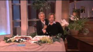 Ellen Scare David Spade again 20100301 [upl. by Ciardap]