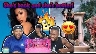 Cardi B  Up Official Music Video REACTION [upl. by Klockau]