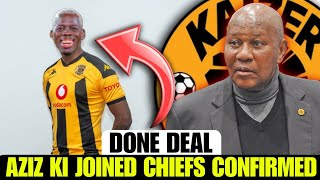 Kaizer Chiefs Signed Aziz Ki From Yanga CONFIRMED NEW STRIKER JOIN CHIEFS NABI FIRST STRIKER [upl. by Lanevuj]