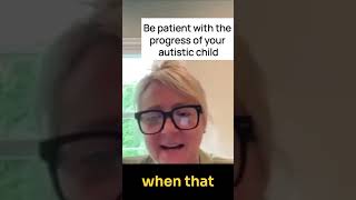 Be patient with the progress of your autistic child autismparenting autismparentingpodcast [upl. by Borek580]