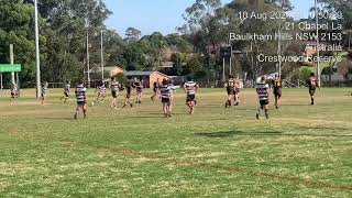 Hills Bulls 14s Div23 v Greystanes 142  10082024 [upl. by Podvin]