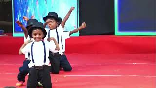 Believer song  believer dance on stage Tamil  Creative school surandai dance  kids cute dance [upl. by Salohci895]