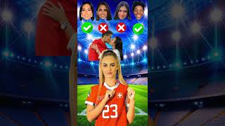 Georgina vs Antonela vs Celine Dept vs IShowSpeed Alisha Lehmann asks🤩⚽ [upl. by Woodman589]