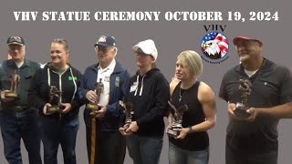 VETERANS HONORING VETERANS STATUE CEREMONY  101924 [upl. by Enitsirt491]