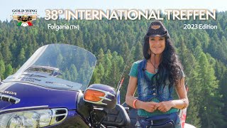 GoldWing Club Italy  international treffen 2023 Folgaria TN [upl. by Yessac687]