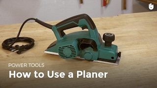 How to Use a Planer  Woodworking [upl. by Aitnahs116]