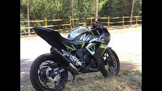 Ninja RR Mono 2019  250 SL  Modif Knalpot Headlamp Dll update [upl. by Rramahs]