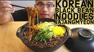 COOK amp EAT  JAJANGMYEON  KOREAN BLACK BEAN NOODLES [upl. by Zoller]