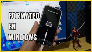 Formatear tu iPhone con Windows [upl. by Ahouh83]