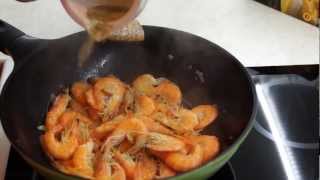 😋 ♡ Shrimps  pasta simple and good Recipe Kozice  testenine [upl. by Astraea]