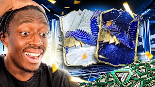 I PACKED FIVE TEAM OF THE YEARS ⚽🏆 TOTY ATTACKERS PACK OPENING [upl. by Remark]