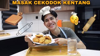 AKIDDOS MASAK CEKODOK KENTANG 🤣 WOW LAZATNYA 😝 [upl. by Naraj]