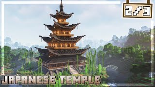 How to Build a Japanese Temple in Minecraft  Tutorial 23 [upl. by Aneeles]